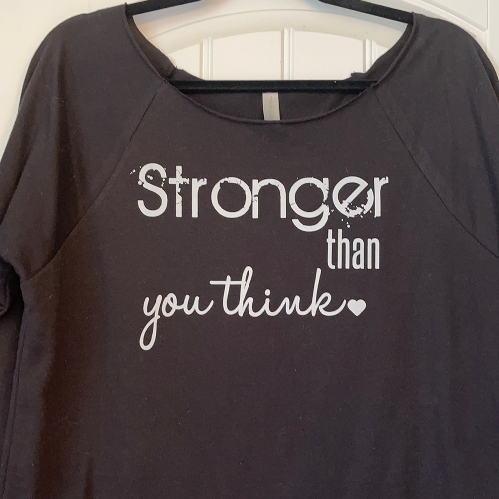 Next level, black sweatshirt, large